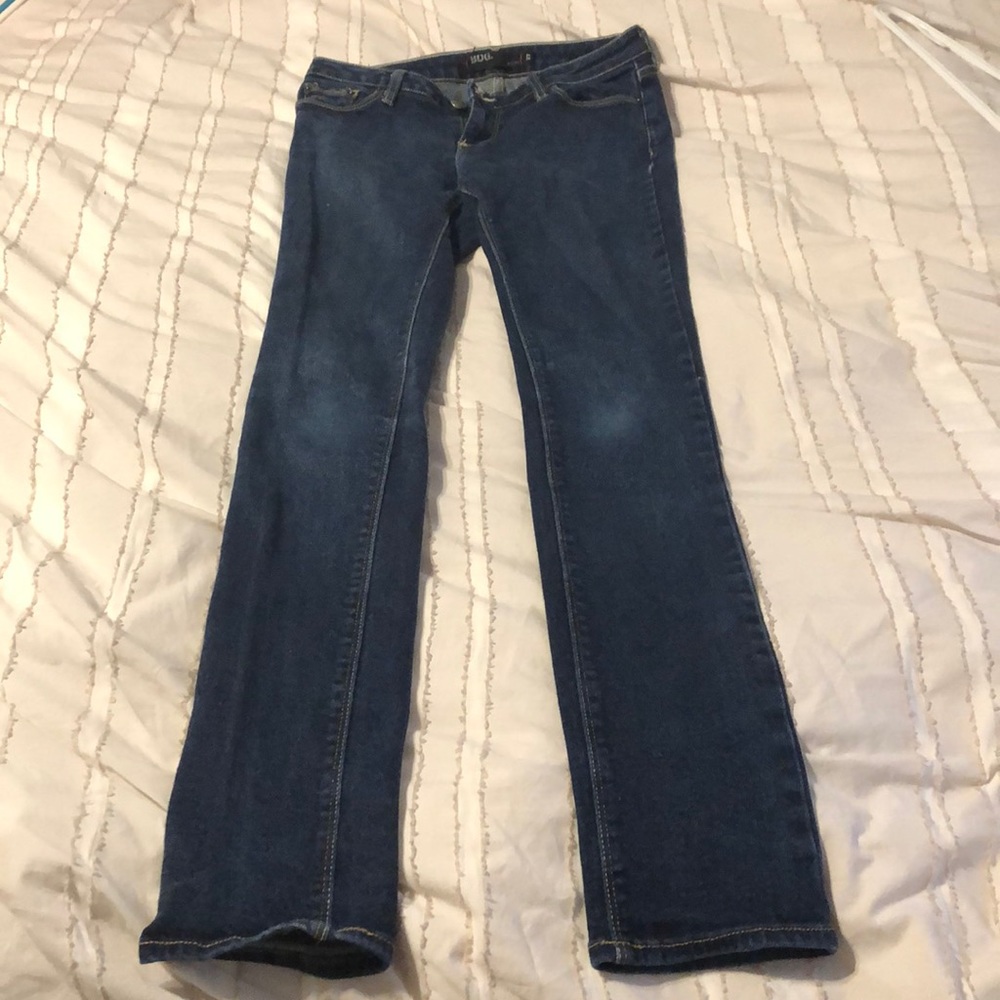 Dark wash BDG skinny jeans